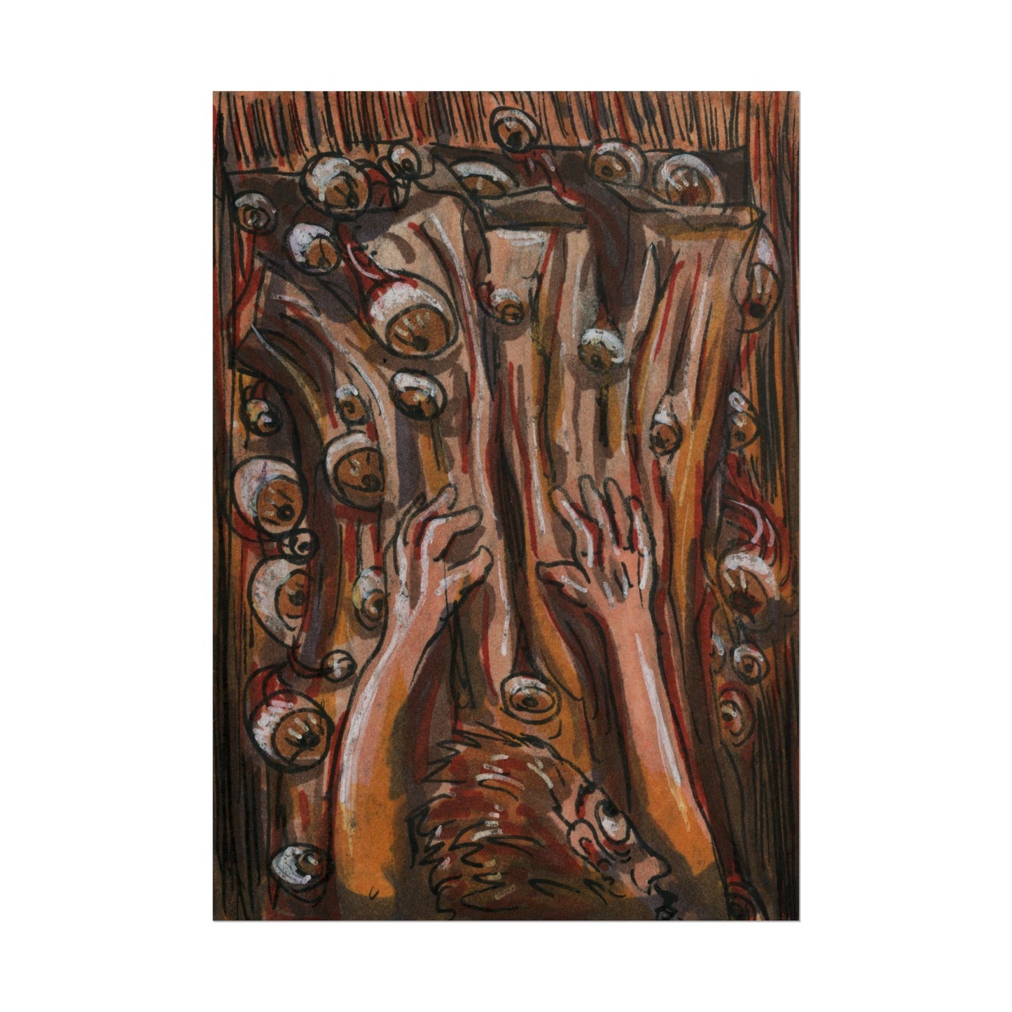 "Quit Staring" poster