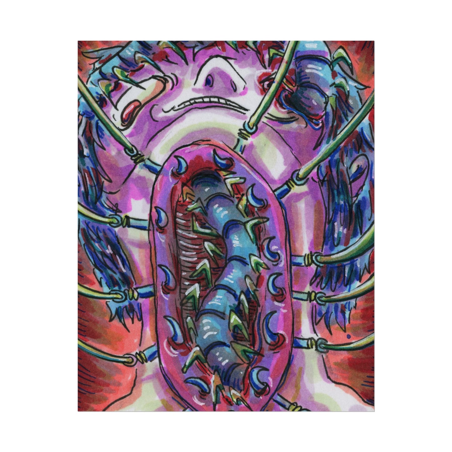 "Centipede Neck" poster