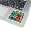 Smiley Creature Kiss-Cut Stickers