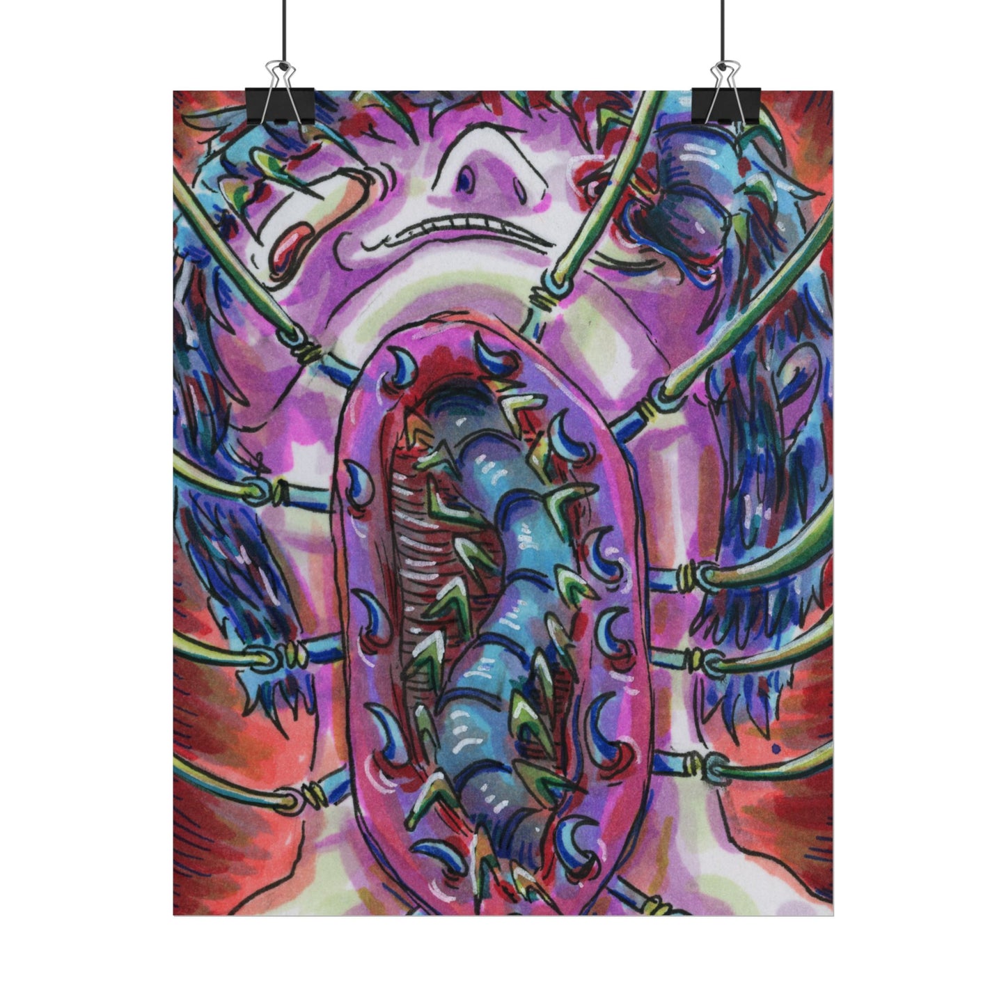 "Centipede Neck" poster