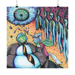 Nevets and Twinkle Matte Vertical Poster