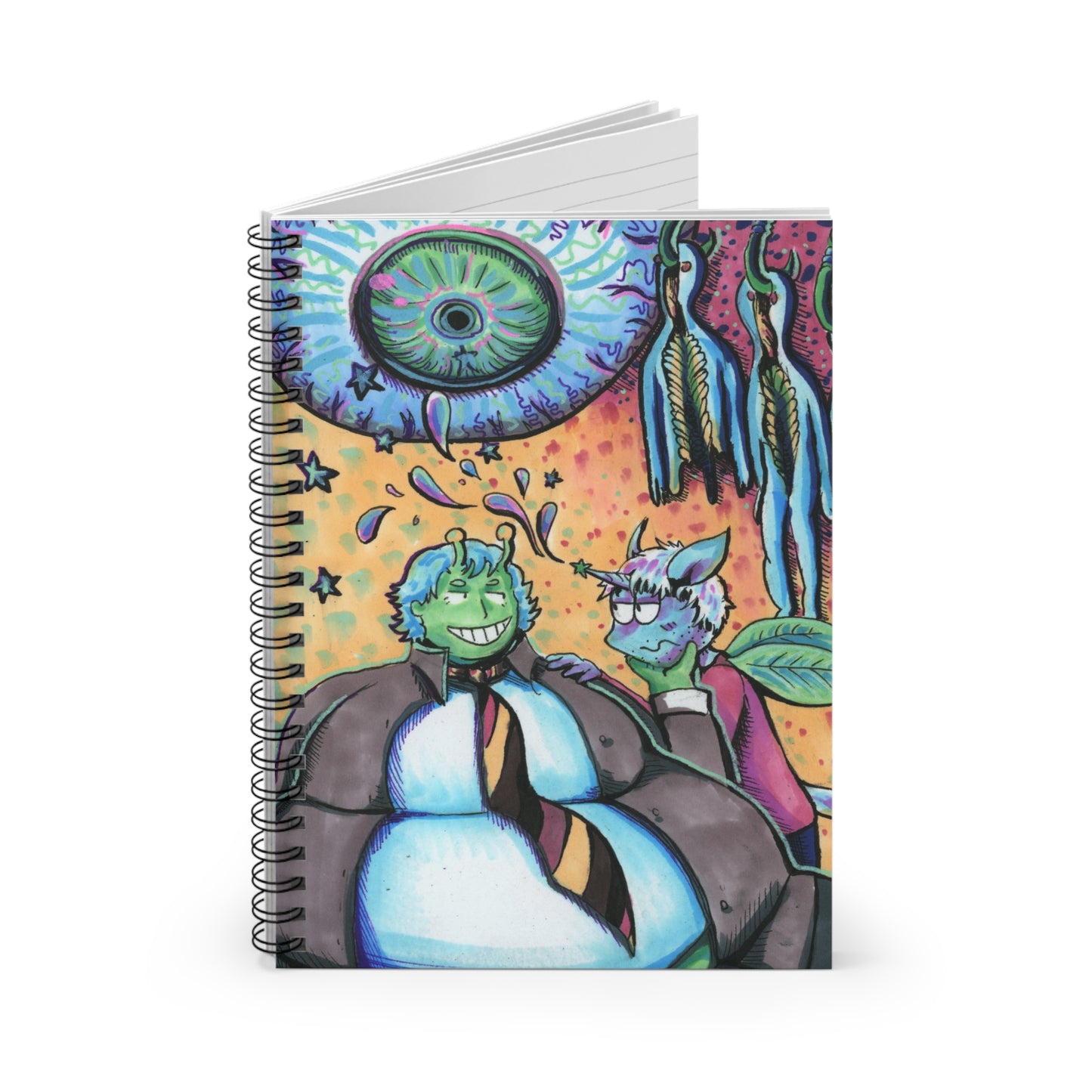 Nevets and Twinkle Spiral Notebook - Ruled Line