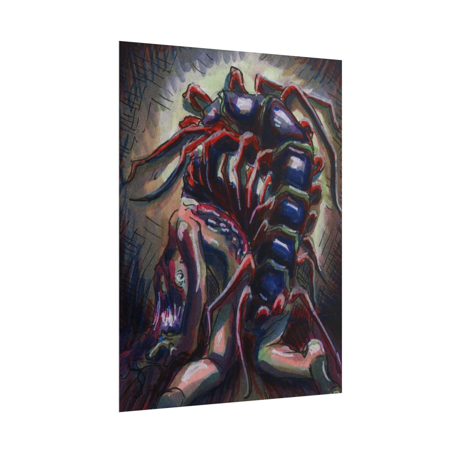 "Centipede Lady" poster