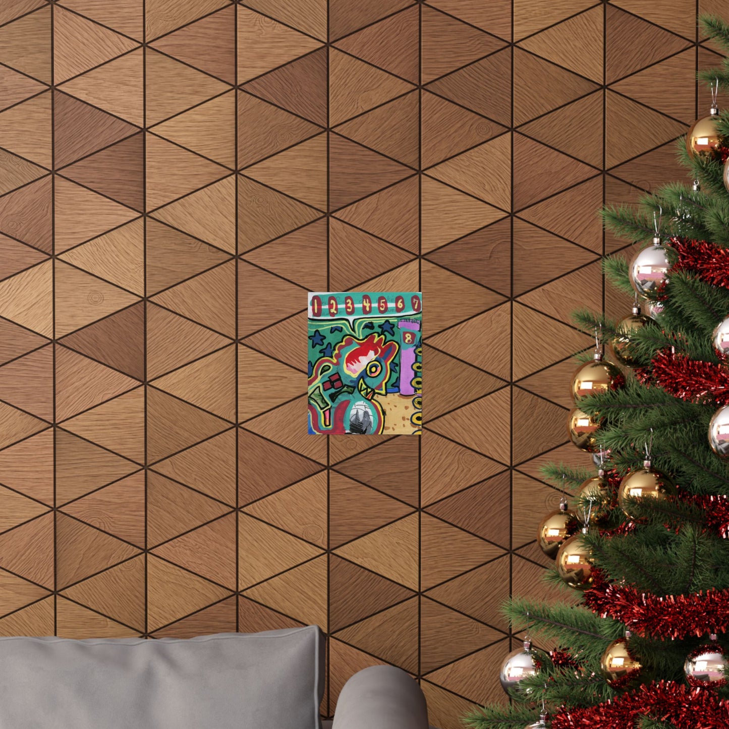 Smiley Creature Matte Vertical Poster