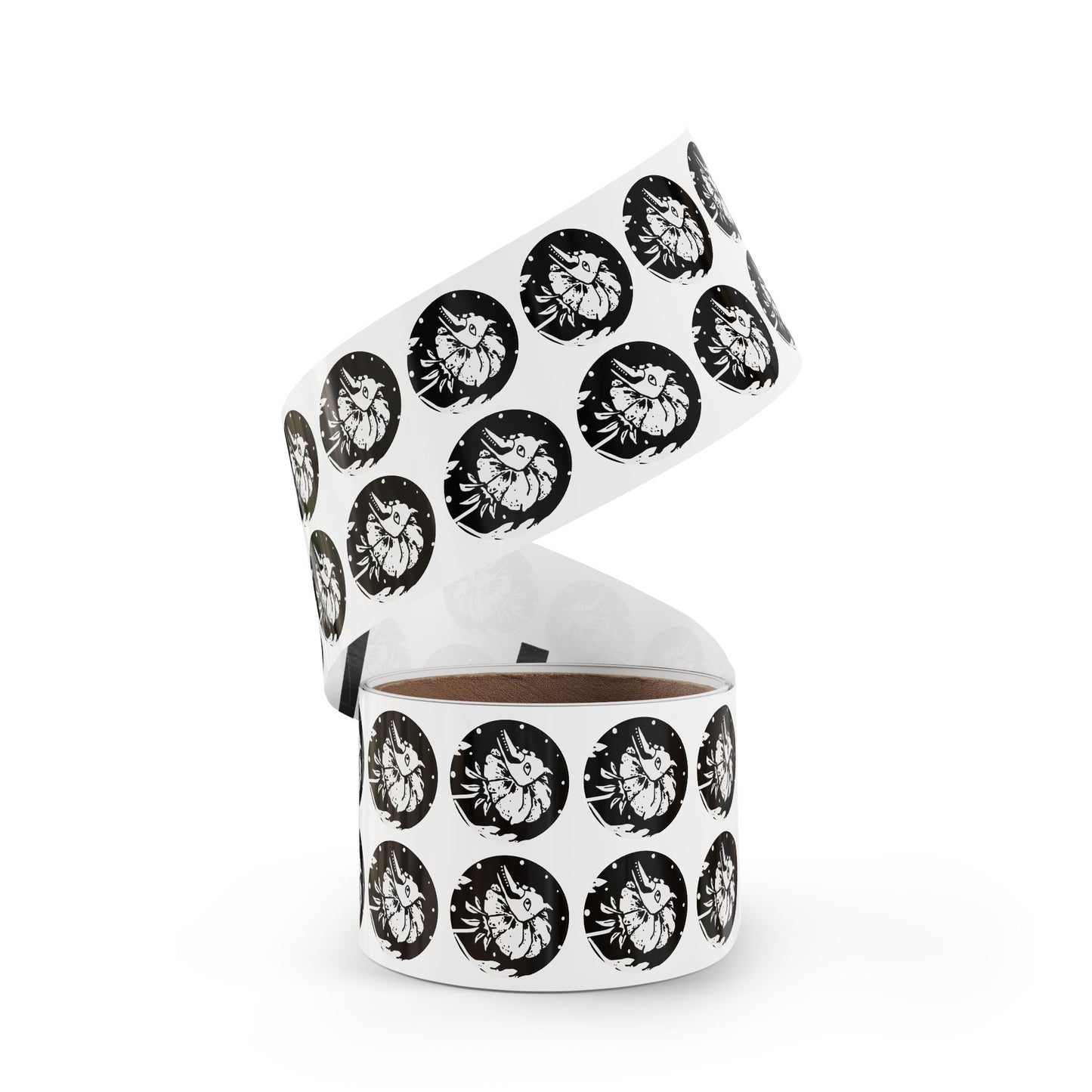 Round Sticker Rolls - Flower Cannibal