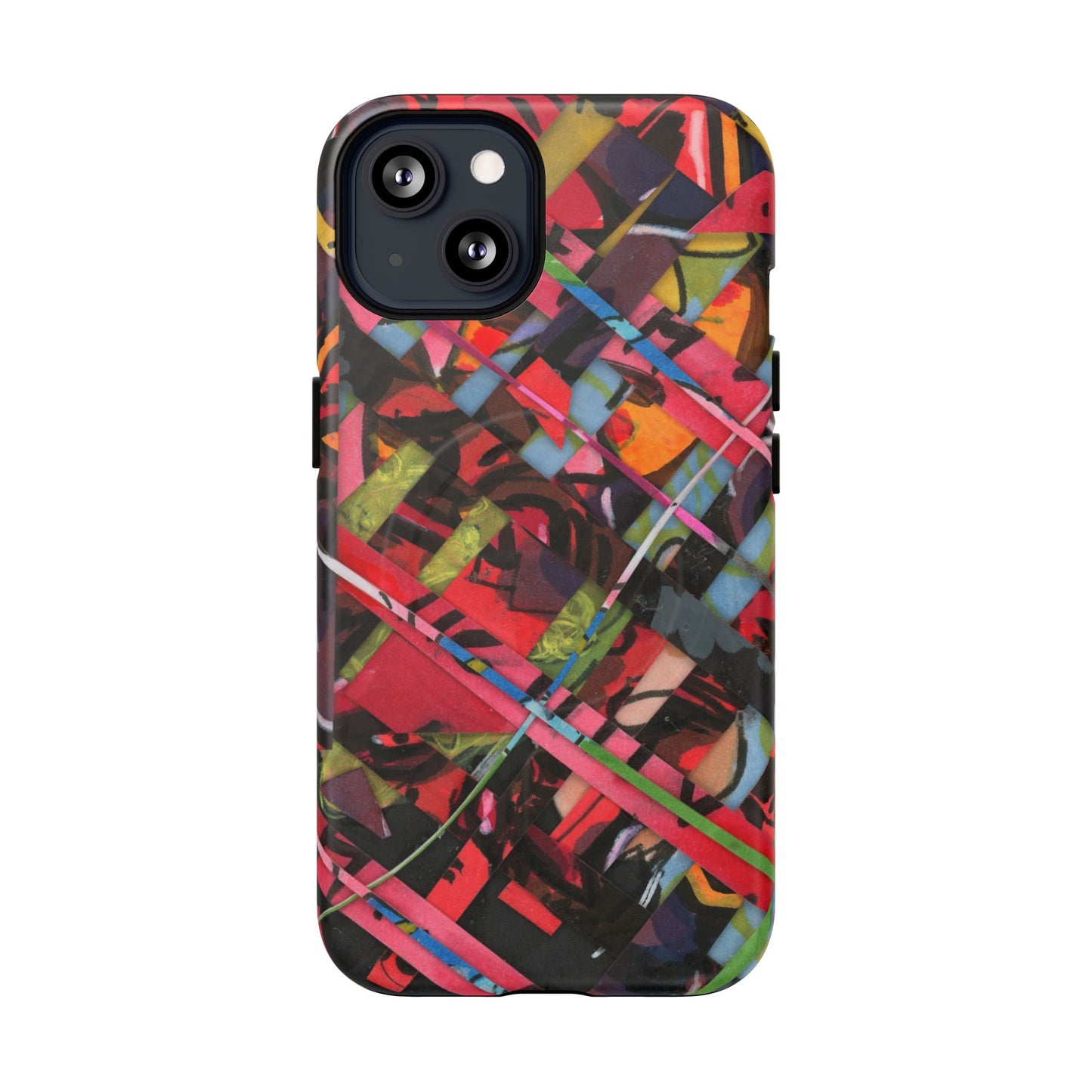 Abstracted Scraps Tough Magnetic Cases