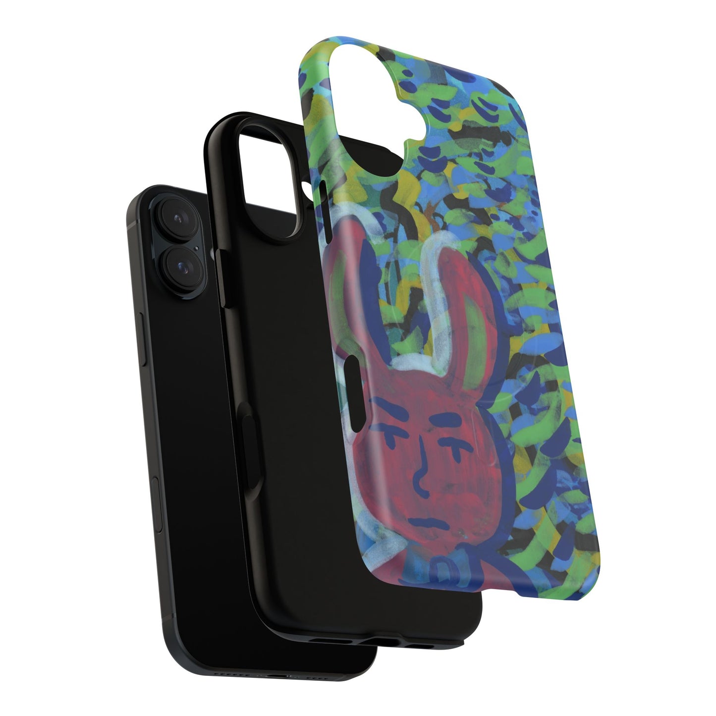 Bunny Dude Tough Magnetic Cases