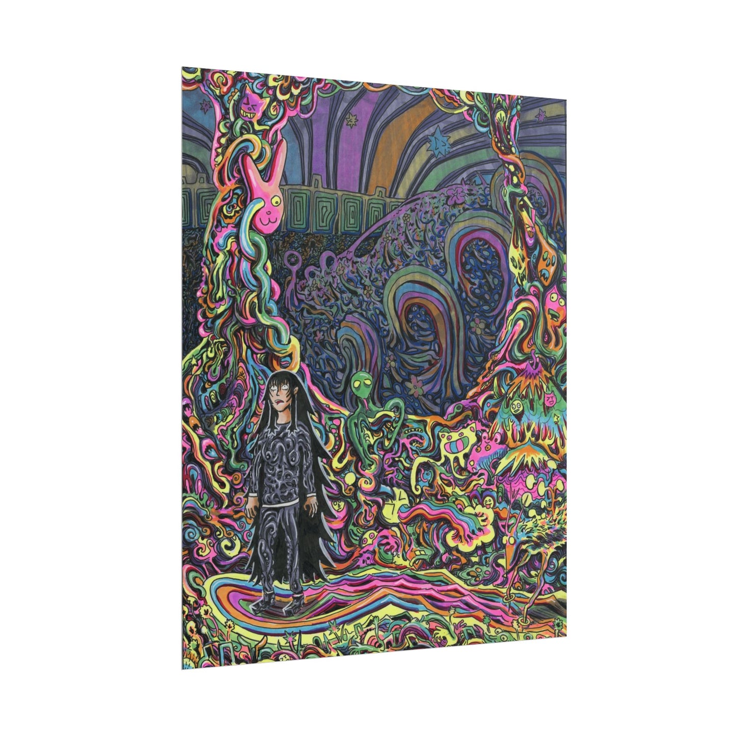 "Welcome to Floofle World" Print