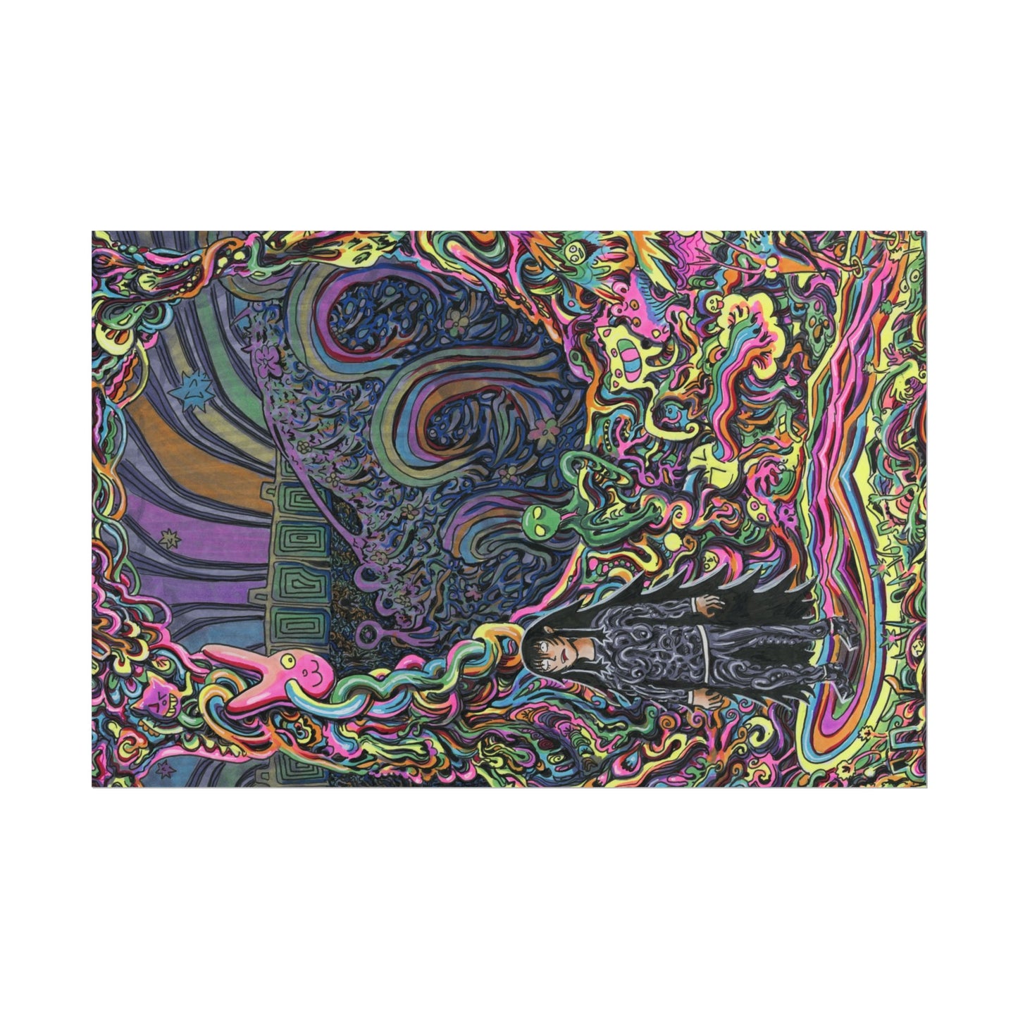 "Welcome to Floofle World" Print