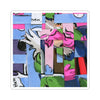 Icy Abstraction Kiss-Cut Sticker