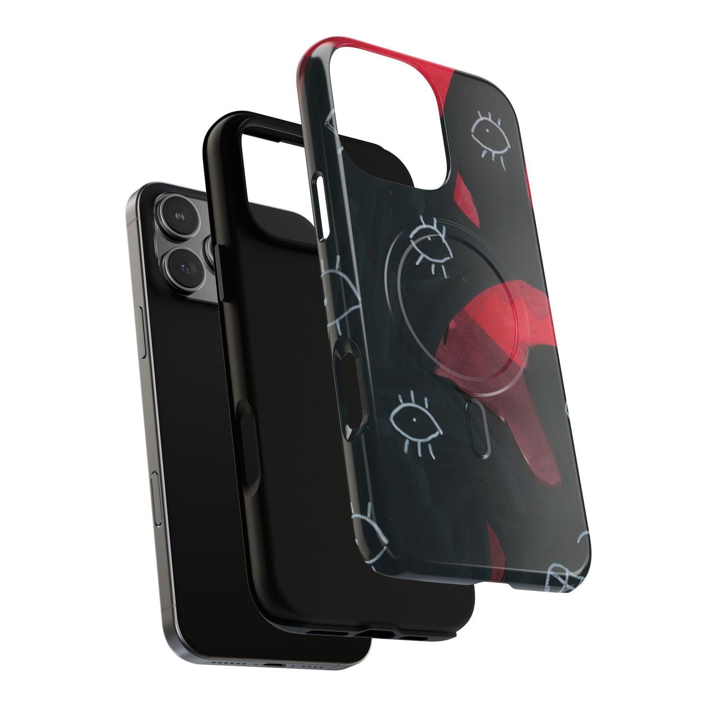 Eyeball Rage Tough Magnetic Cases