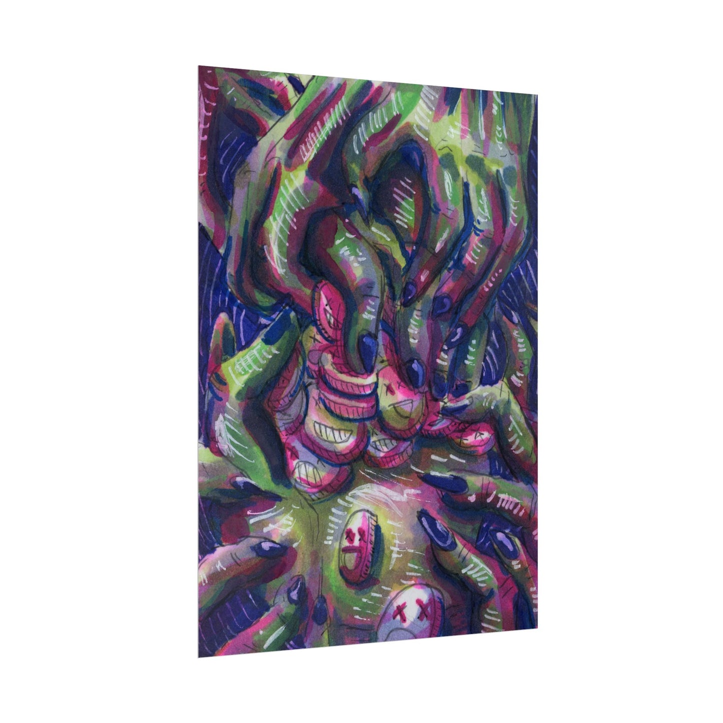 "Unclench my Fist" poster