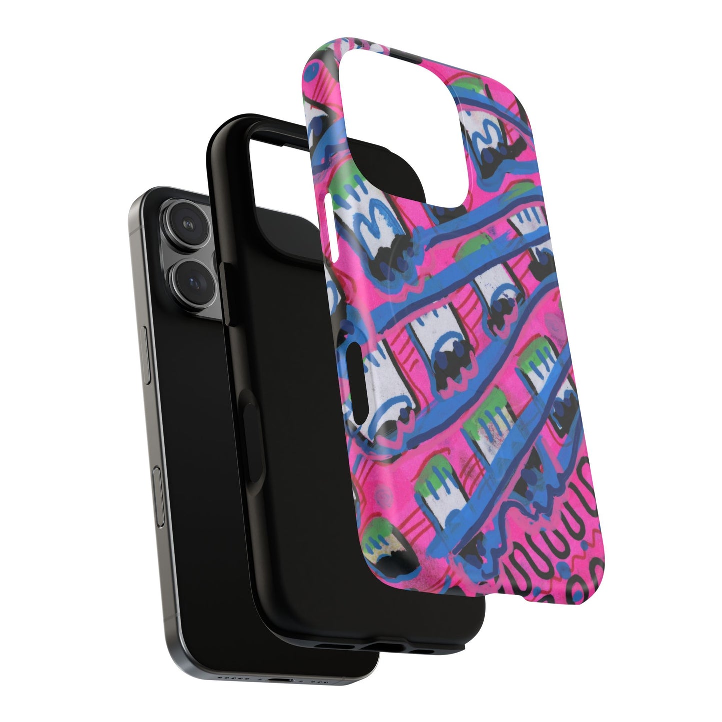 Pink Blast Tough Magnetic Case