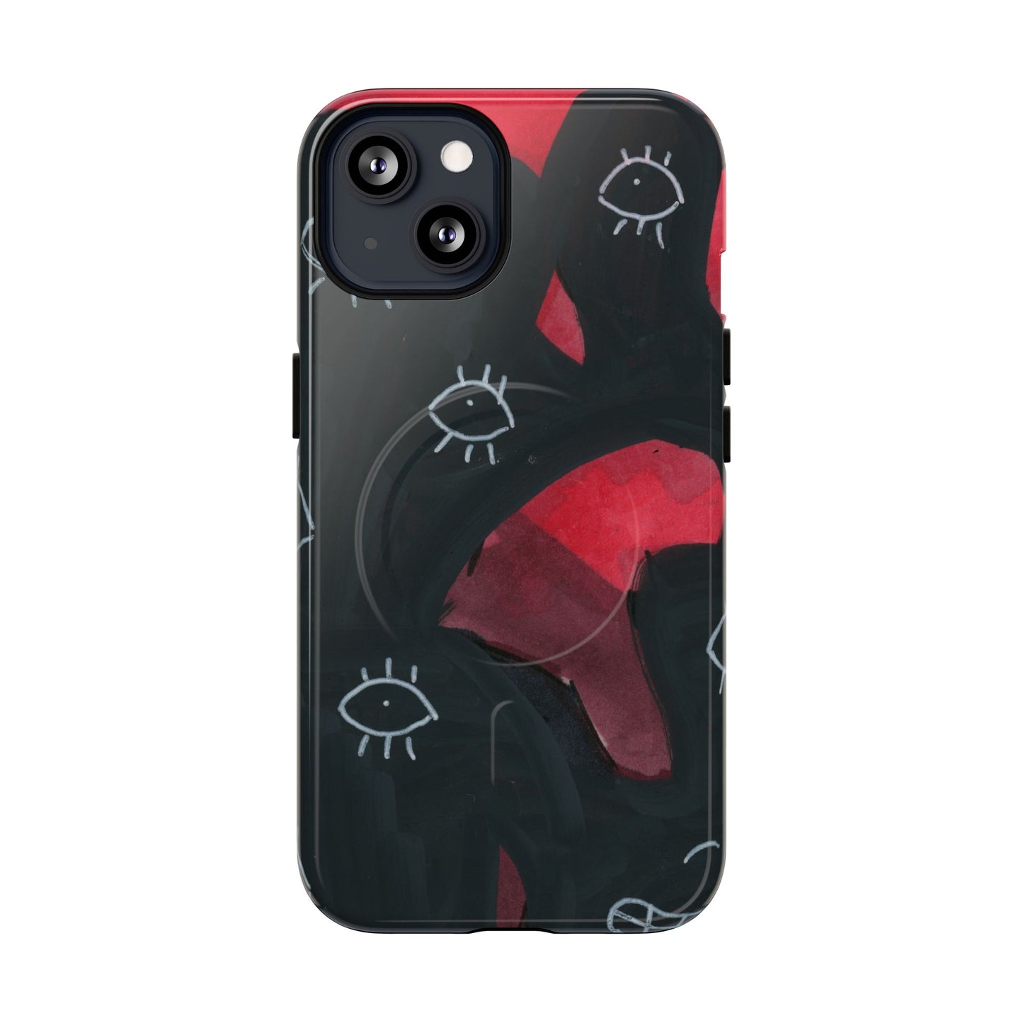 Eyeball Rage Tough Magnetic Cases
