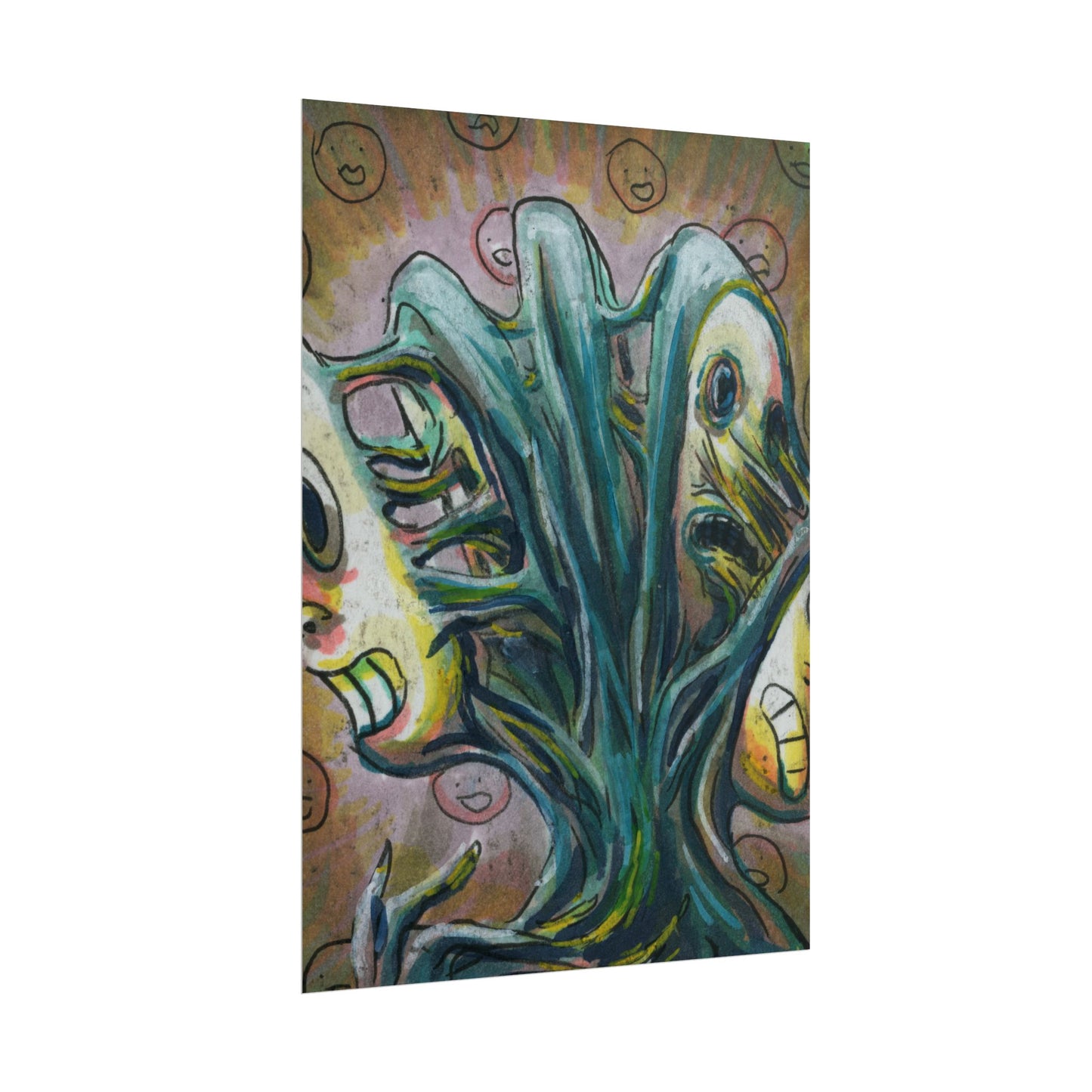 "Multiple Faces" poster