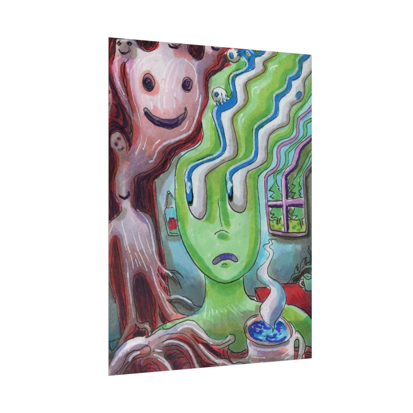 "Unwanted Visitor" poster