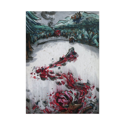 "Bloody Snow" poster