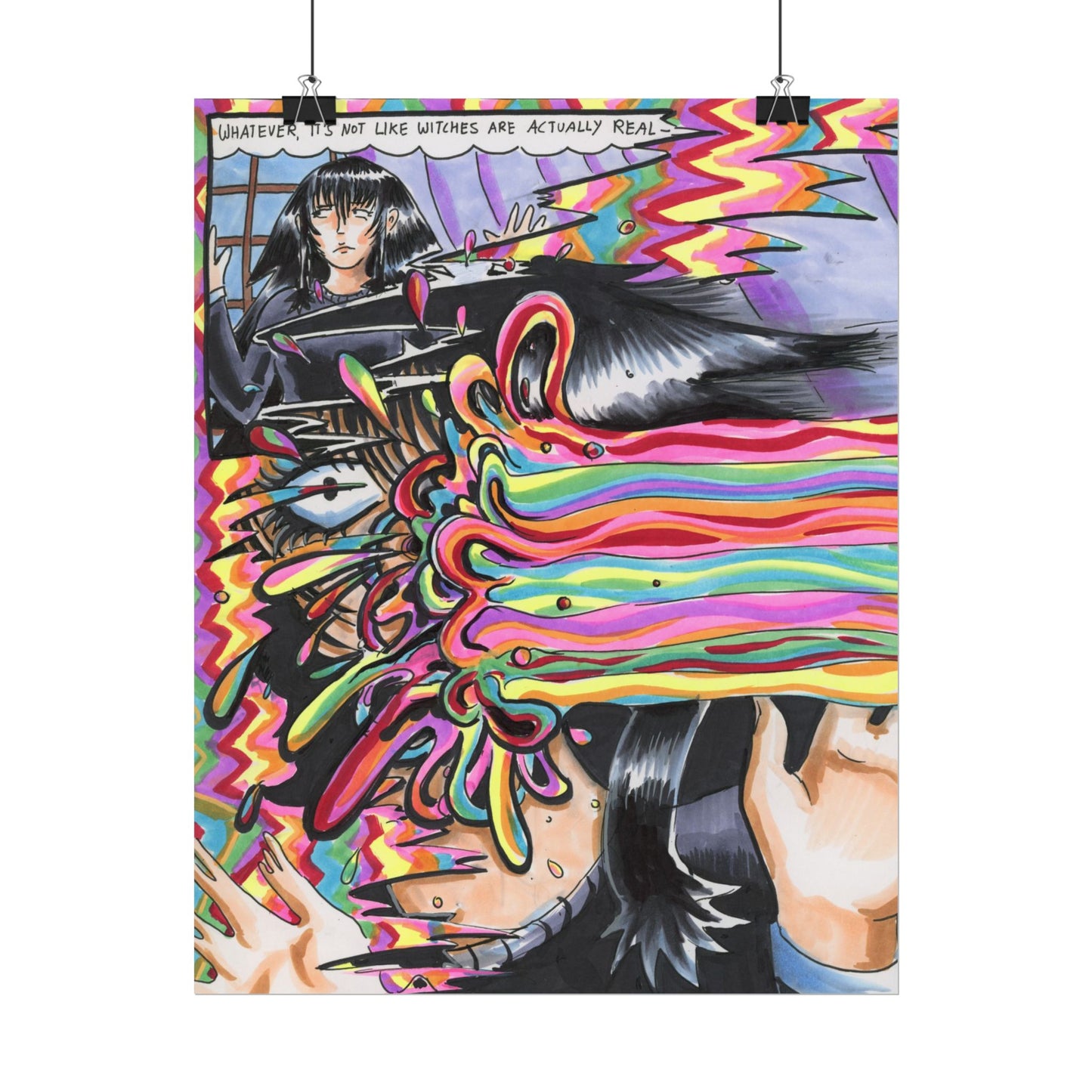 "Witches are real!?" Print