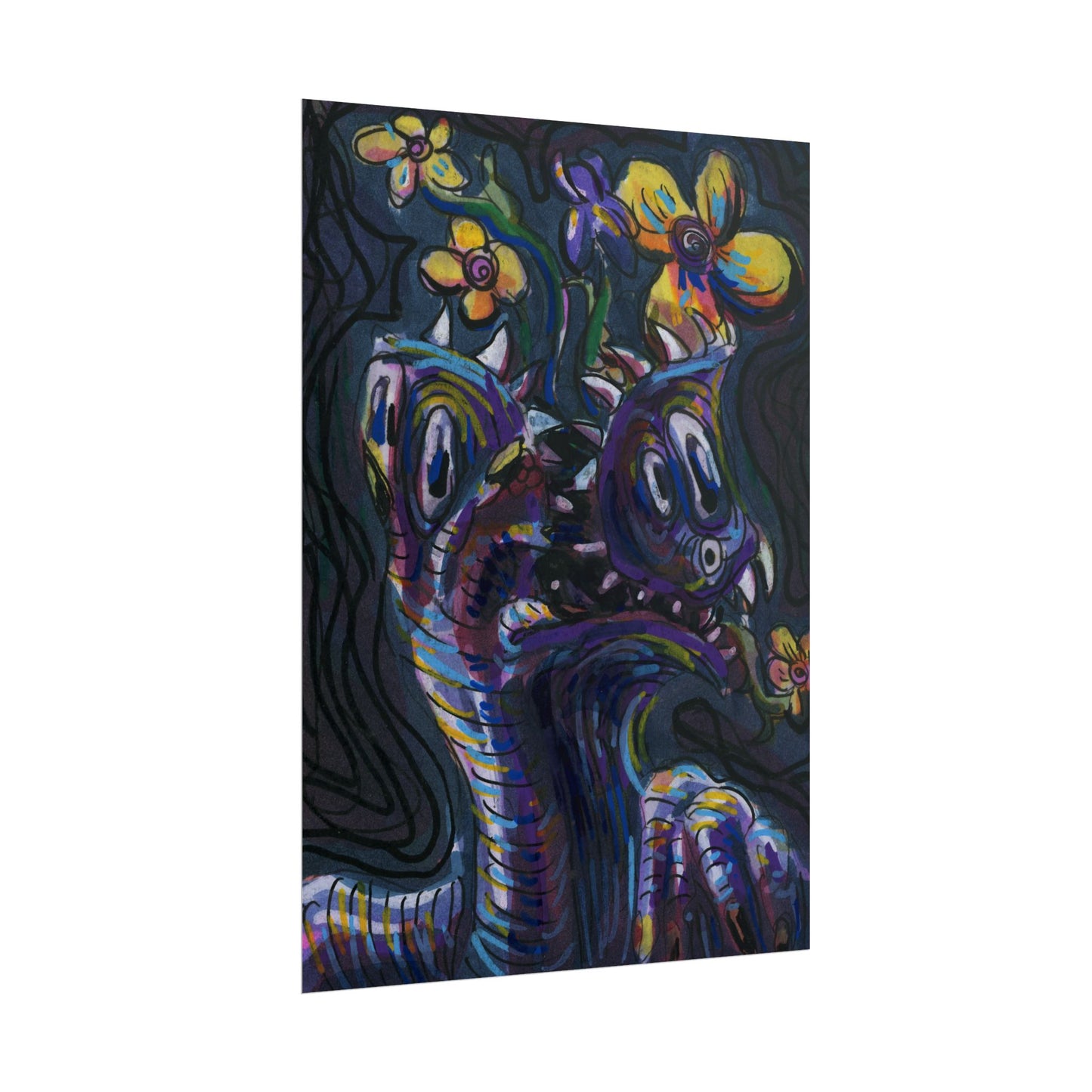 "Flower Friend" poster