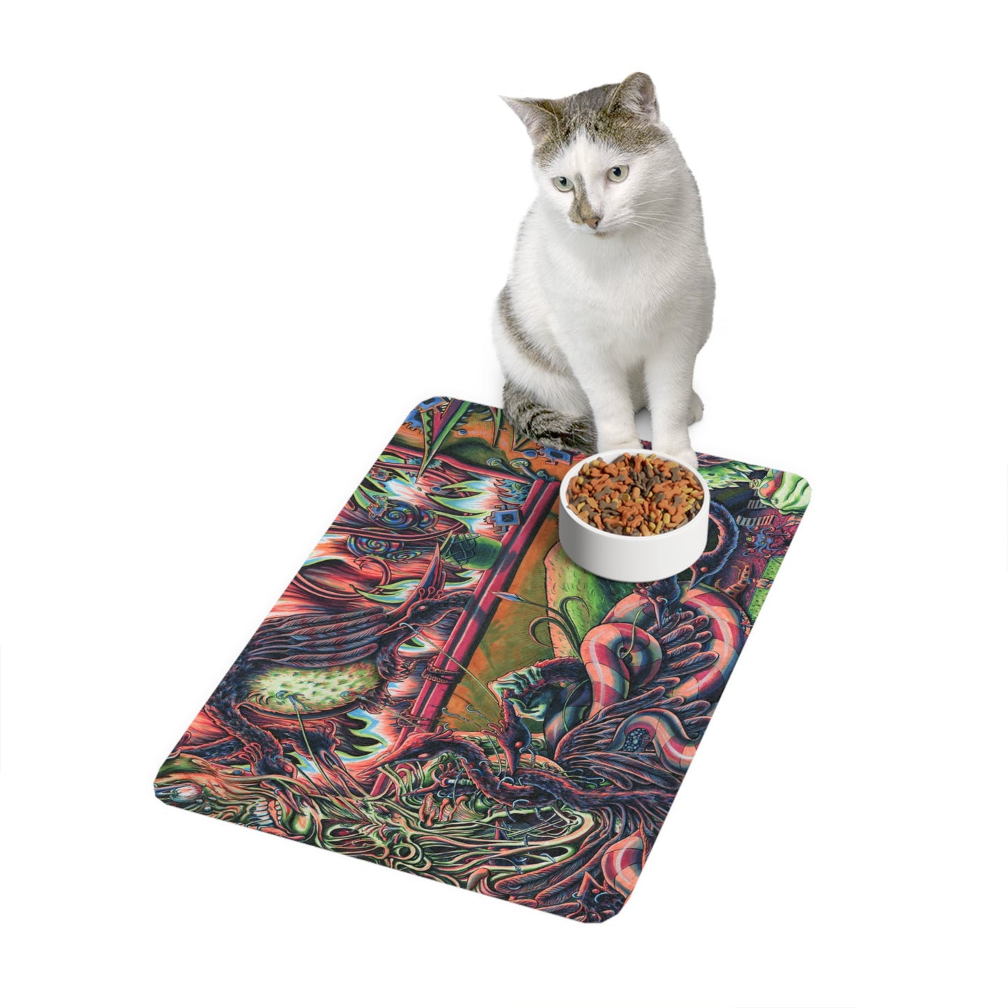 Pet Food Mat (12x18) - Early Bird