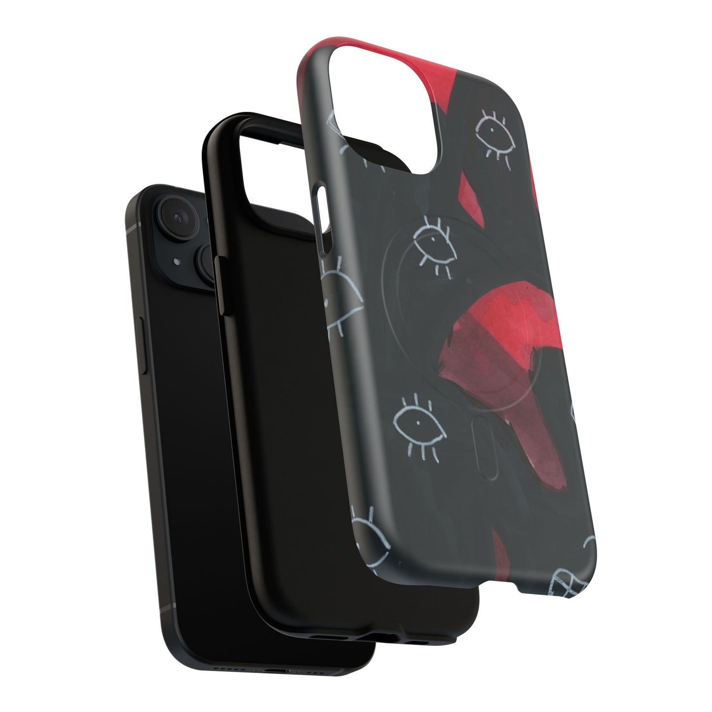 Eyeball Rage Tough Magnetic Cases