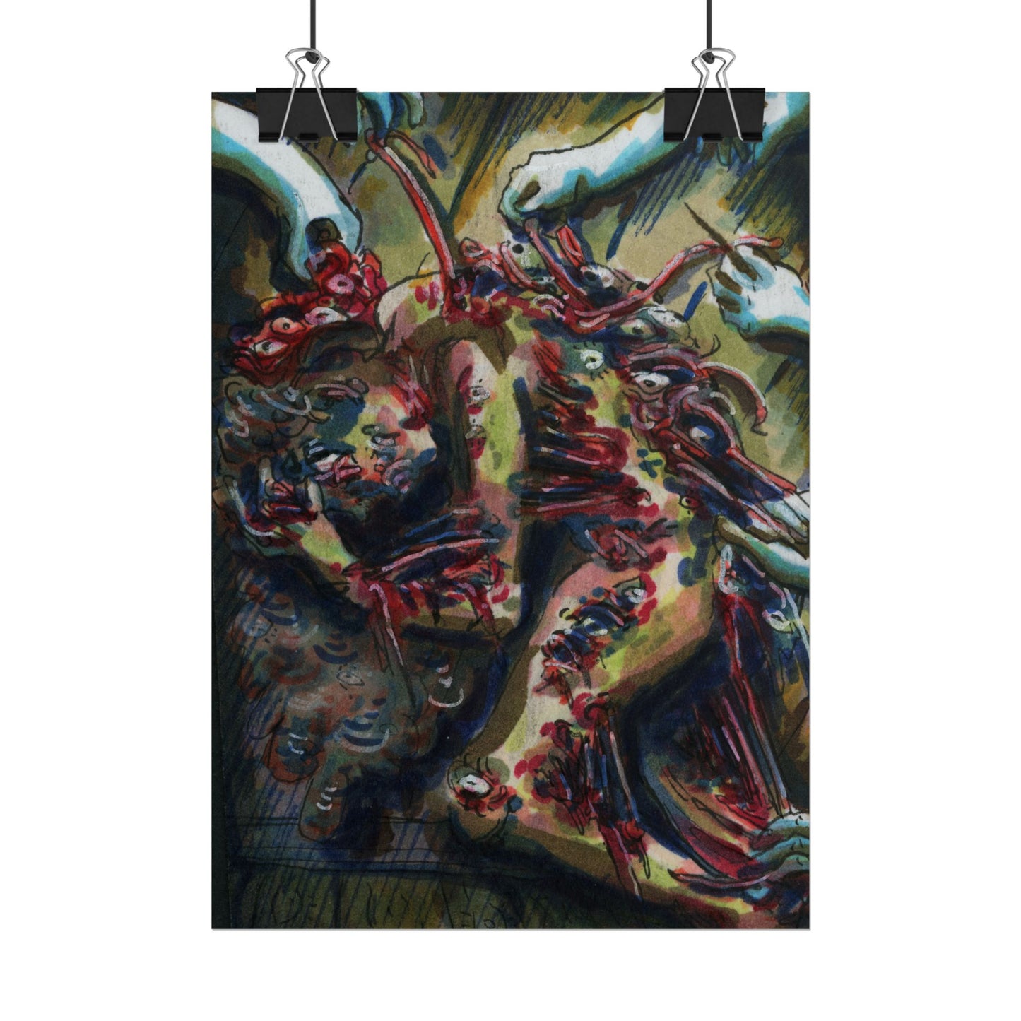 "Flesh Prison" poster