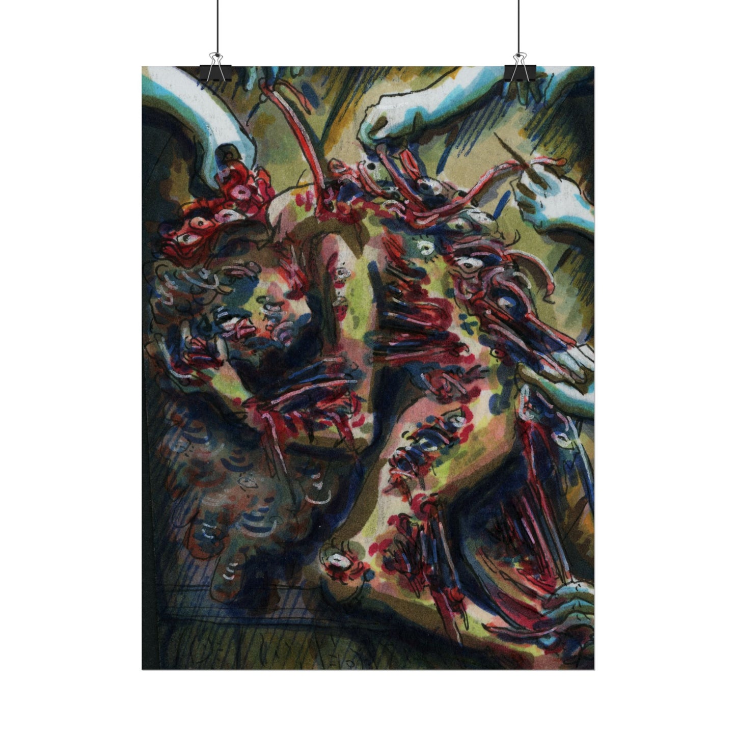 "Flesh Prison" poster