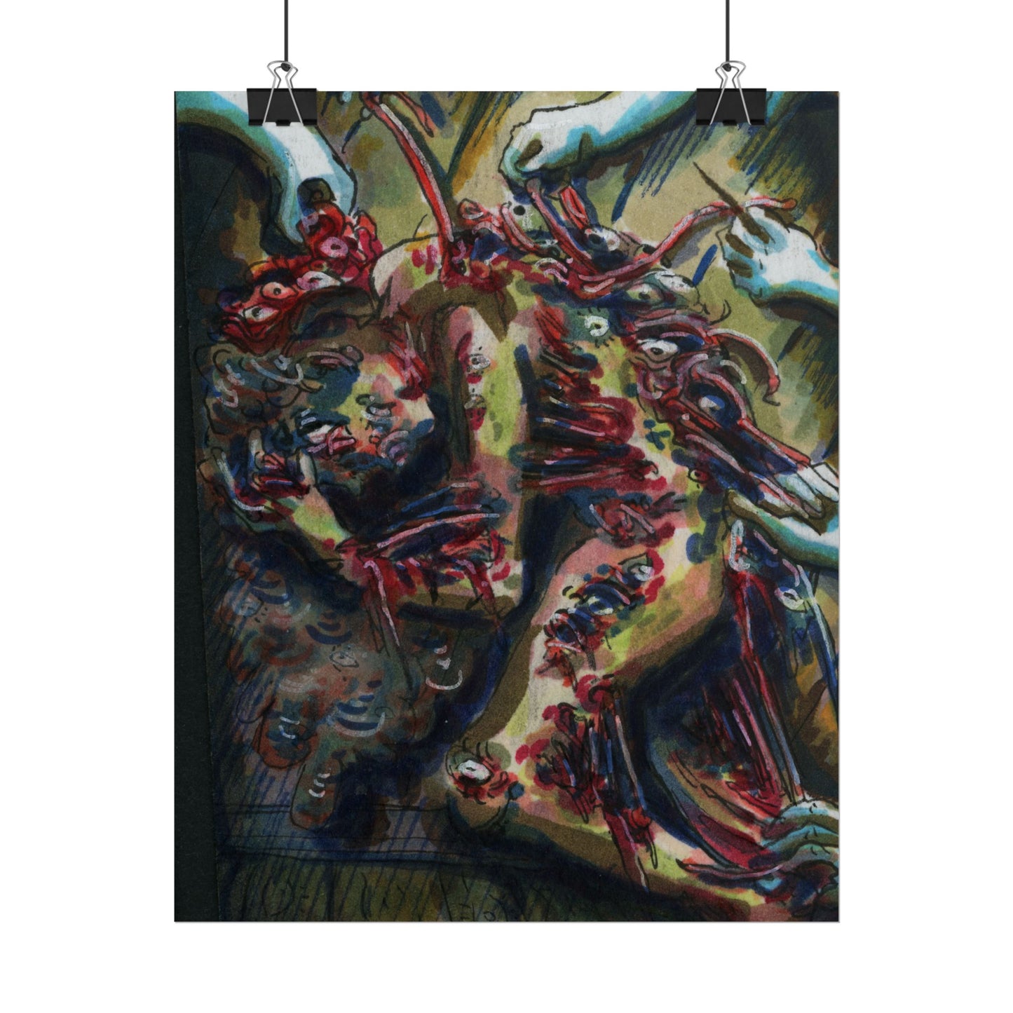 "Flesh Prison" poster