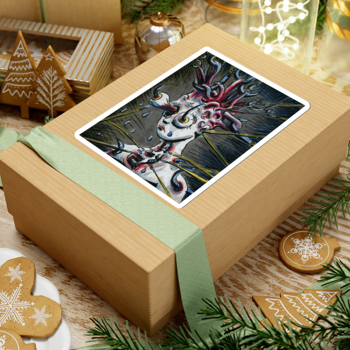 "Stressed Out" sticker