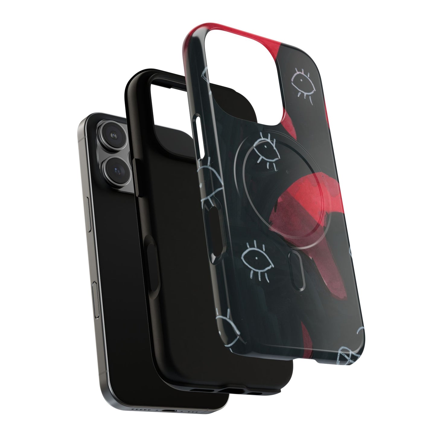 Eyeball Rage Tough Magnetic Cases