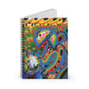Color Blast Spiral Notebook - Ruled Line