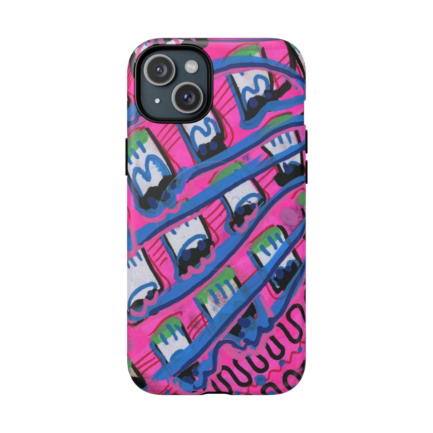 Pink Blast Tough Magnetic Case