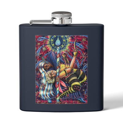 6oz Stainless Steel Flask — Sister Duel