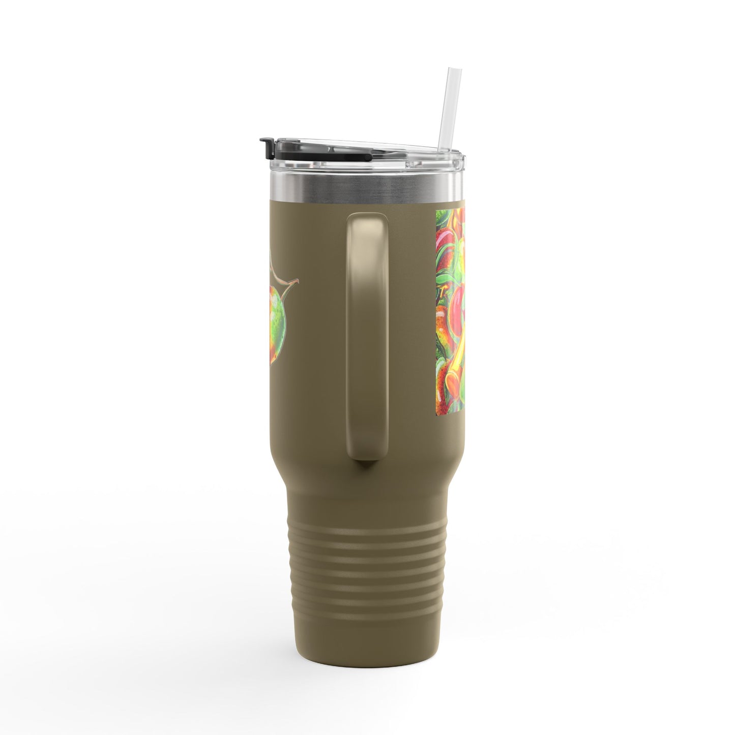 Mango Mustard Insulated Travel Mug, 40oz