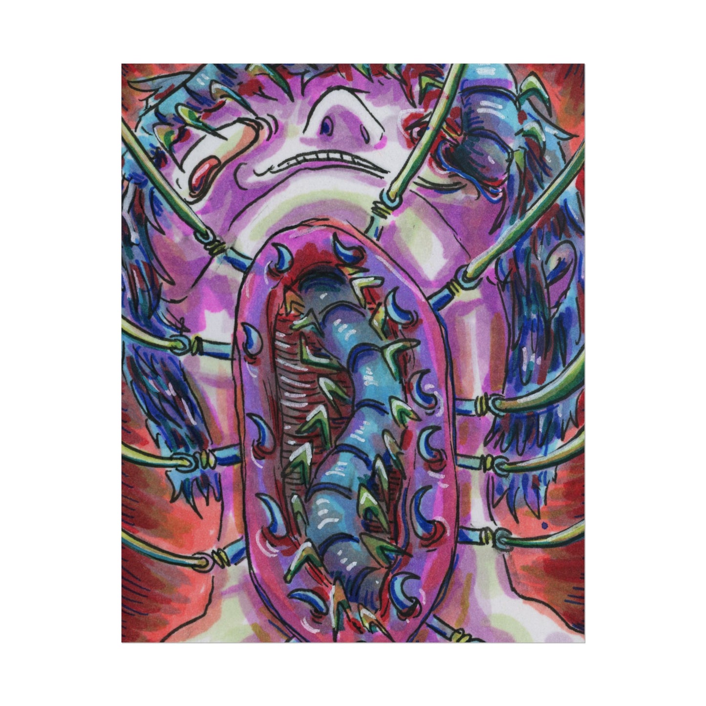 "Centipede Neck" poster