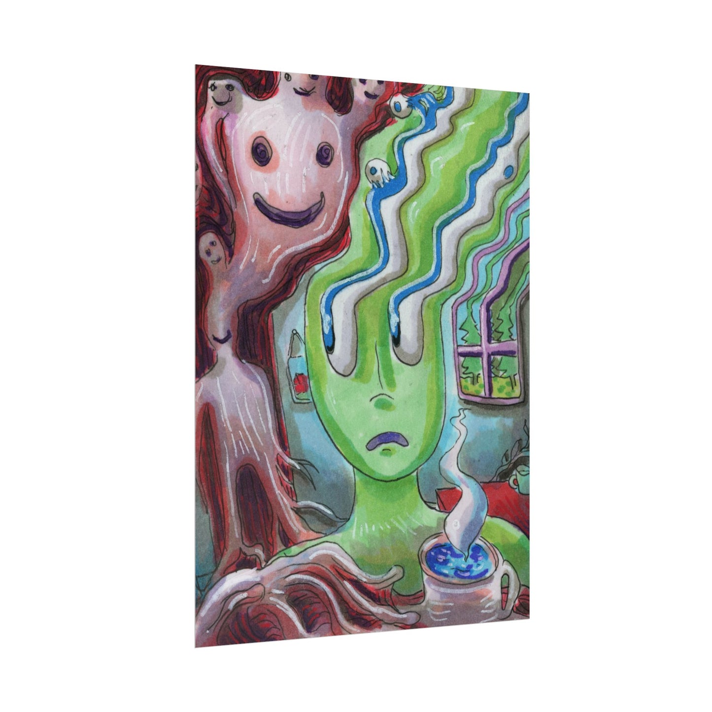 "Unwanted Visitor" poster