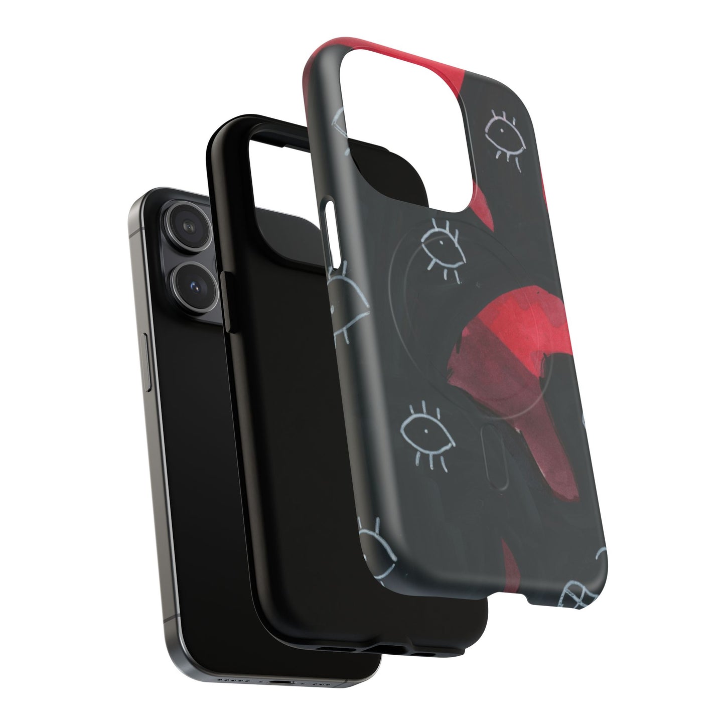 Eyeball Rage Tough Magnetic Cases