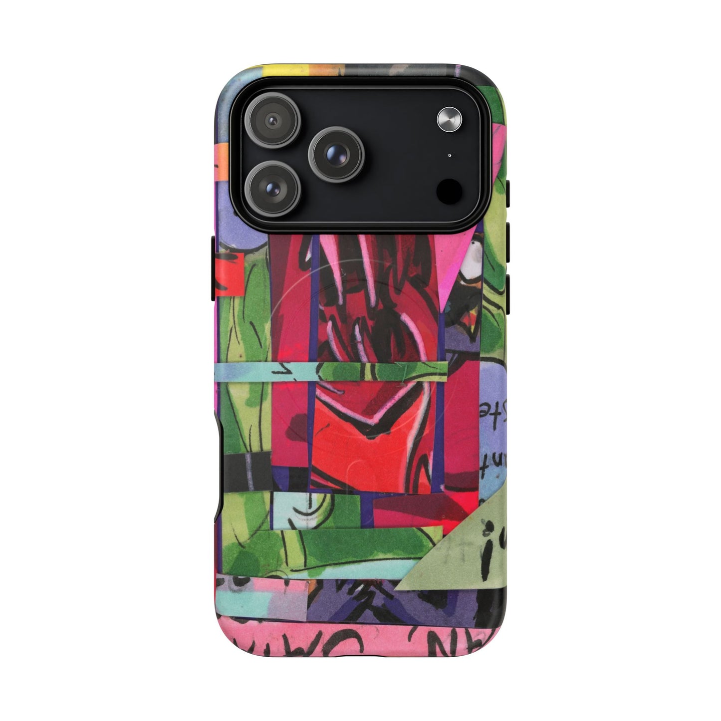 Abstracted Demon Tough Magnetic Cases