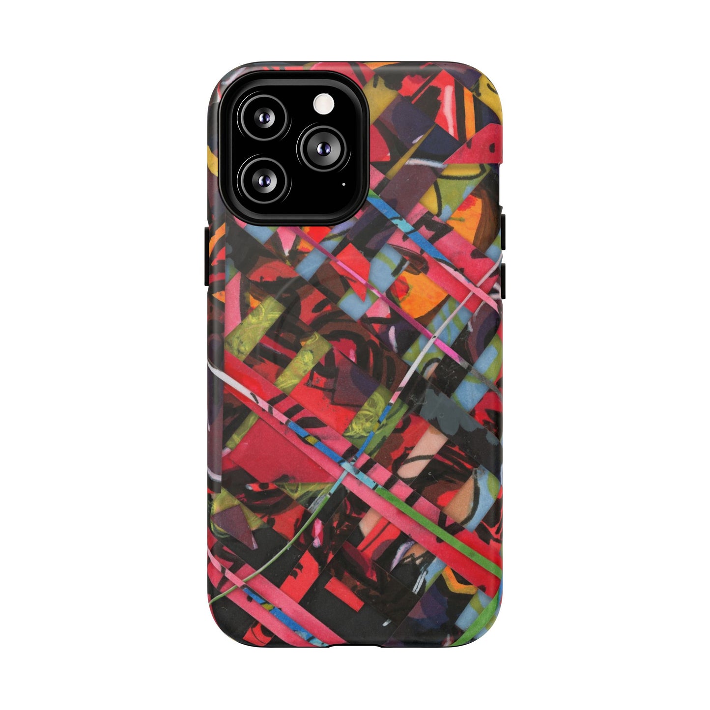 Abstracted Scraps Tough Magnetic Cases