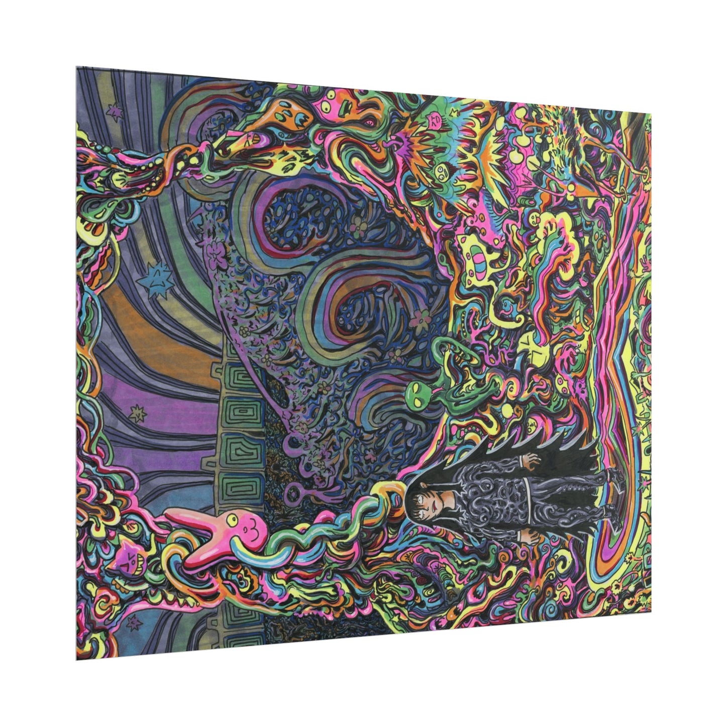 "Welcome to Floofle World" Print