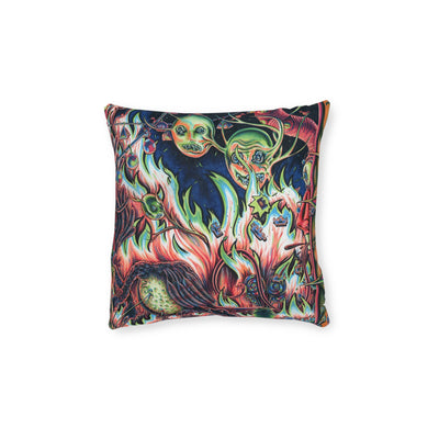 Square Pillow - Early Bird