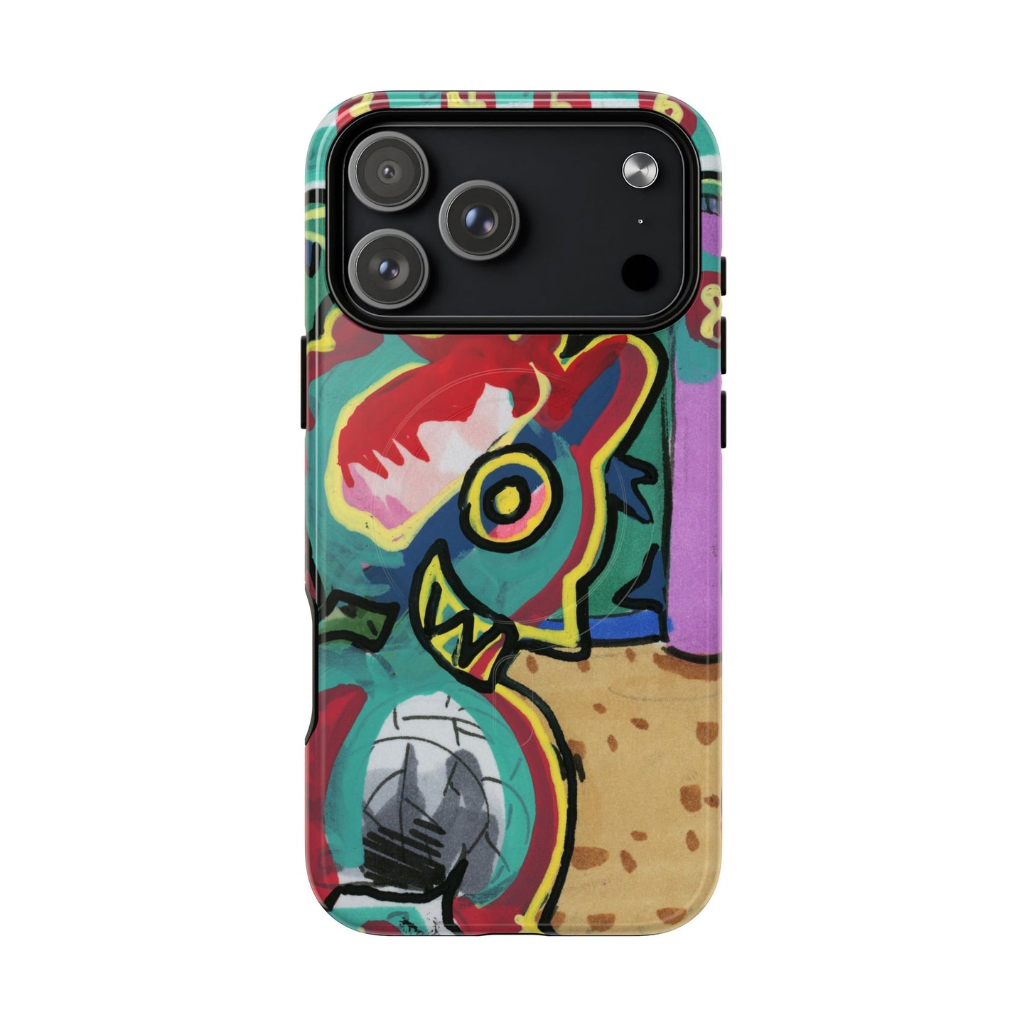 Smiley Creature Tough Magnetic Cases
