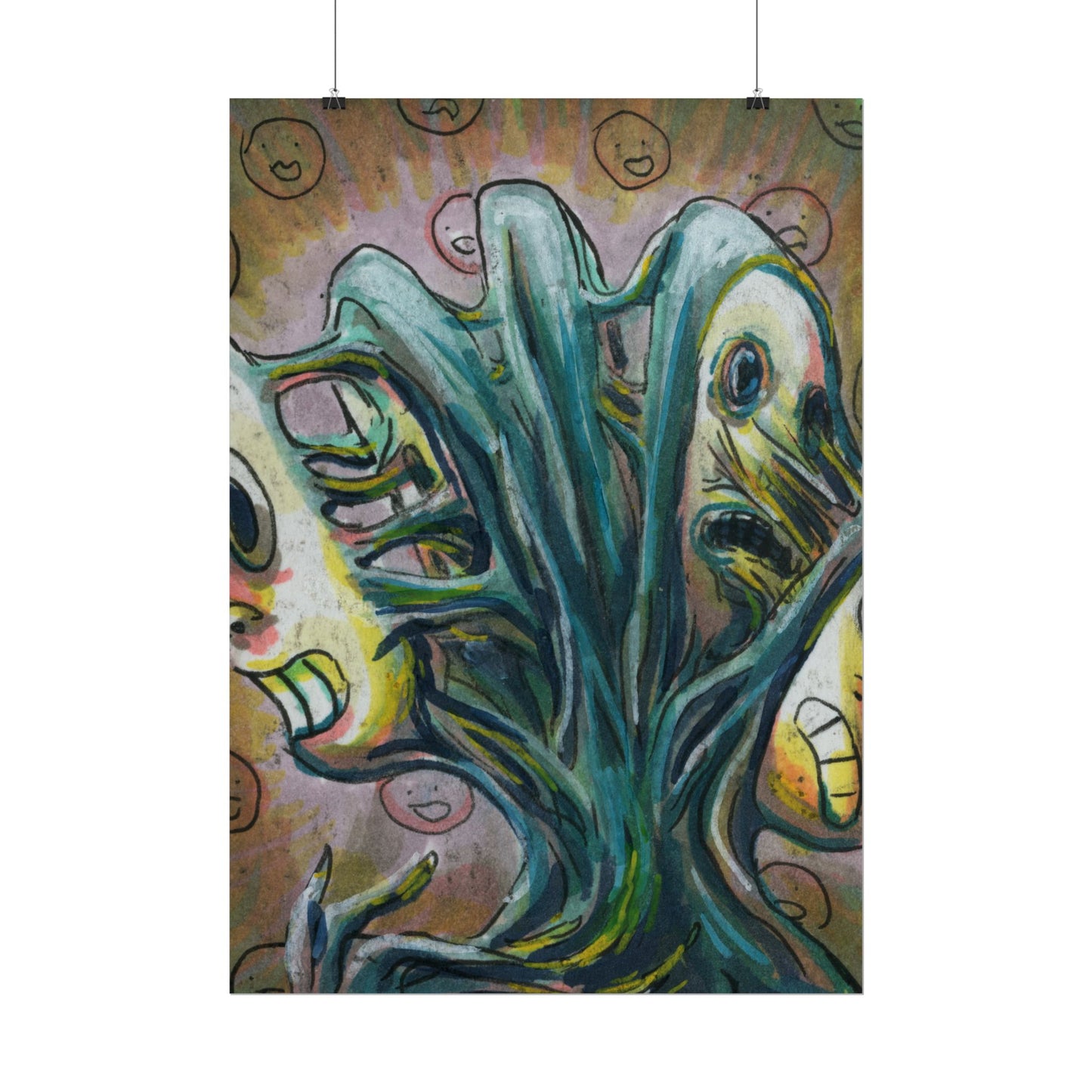 "Multiple Faces" poster