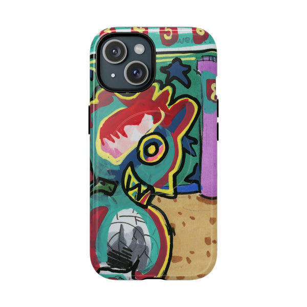 Smiley Creature Tough Magnetic Cases