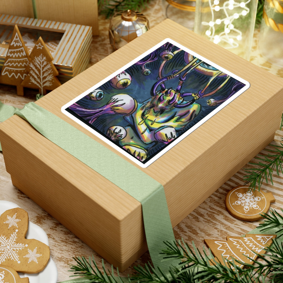 "Mental Anguish" sticker