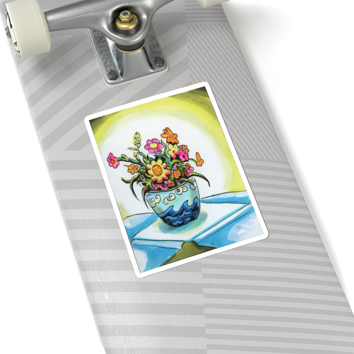 "Flower Vase" sticker