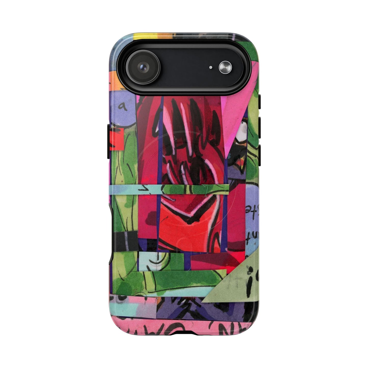 Abstracted Demon Tough Magnetic Cases