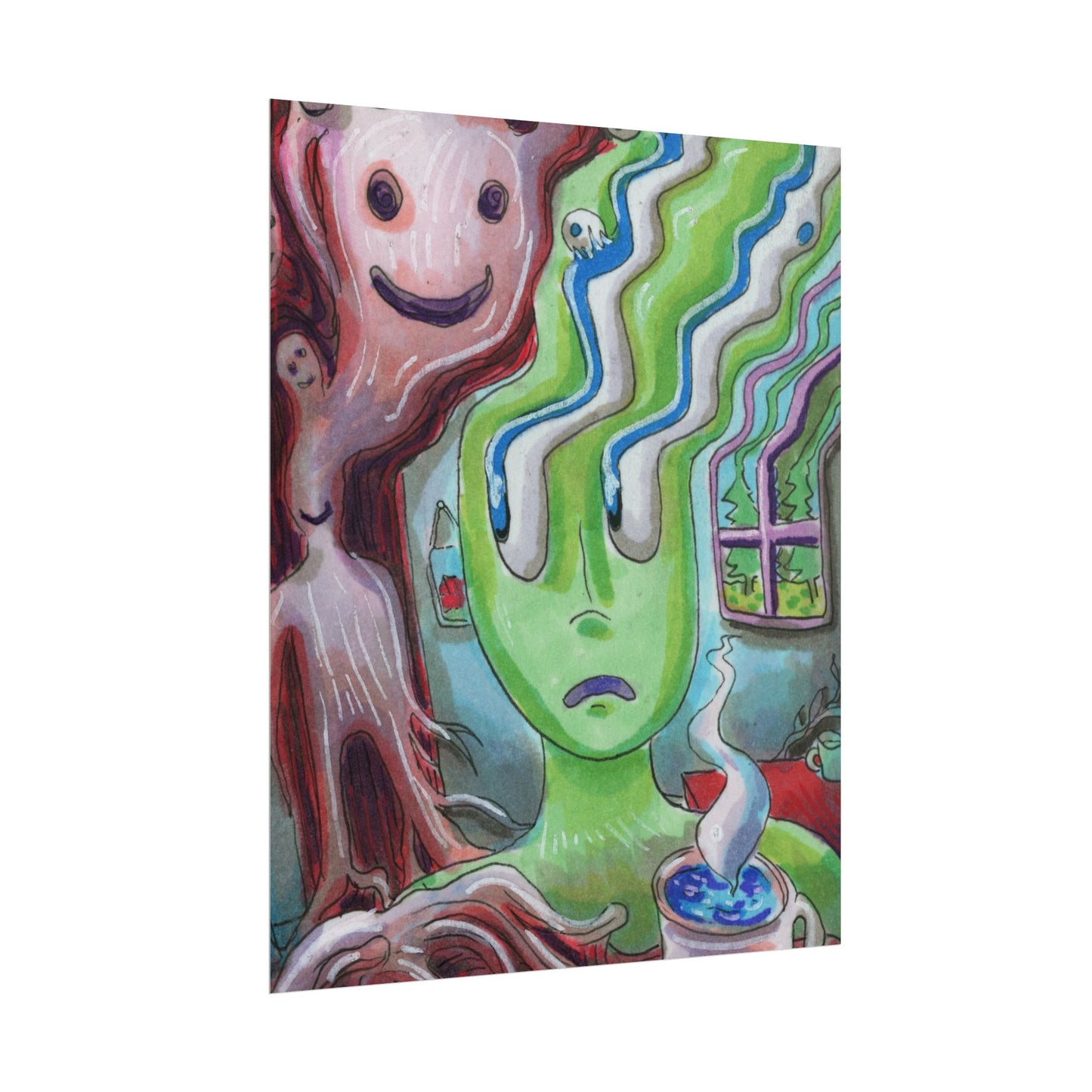 "Unwanted Visitor" poster