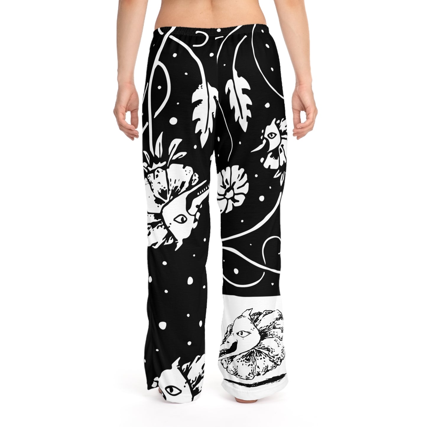 Women's Pajama Pants - Flower Cannibal