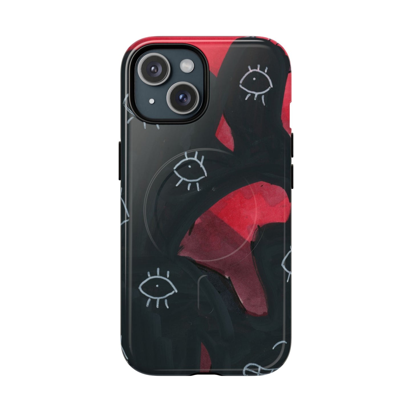 Eyeball Rage Tough Magnetic Cases